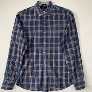 J Crew Mercantile Flex Shirt Men Small Slim Button Down Casual Corpcore Work